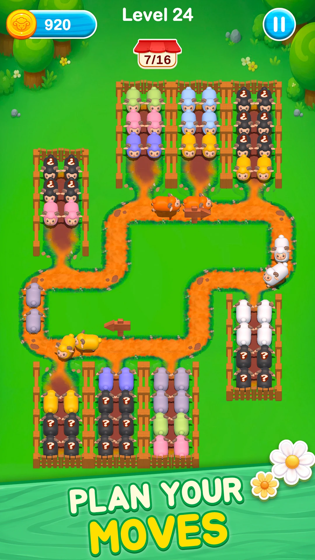 Sheep gogo: Color Sort Puzzle screenshot