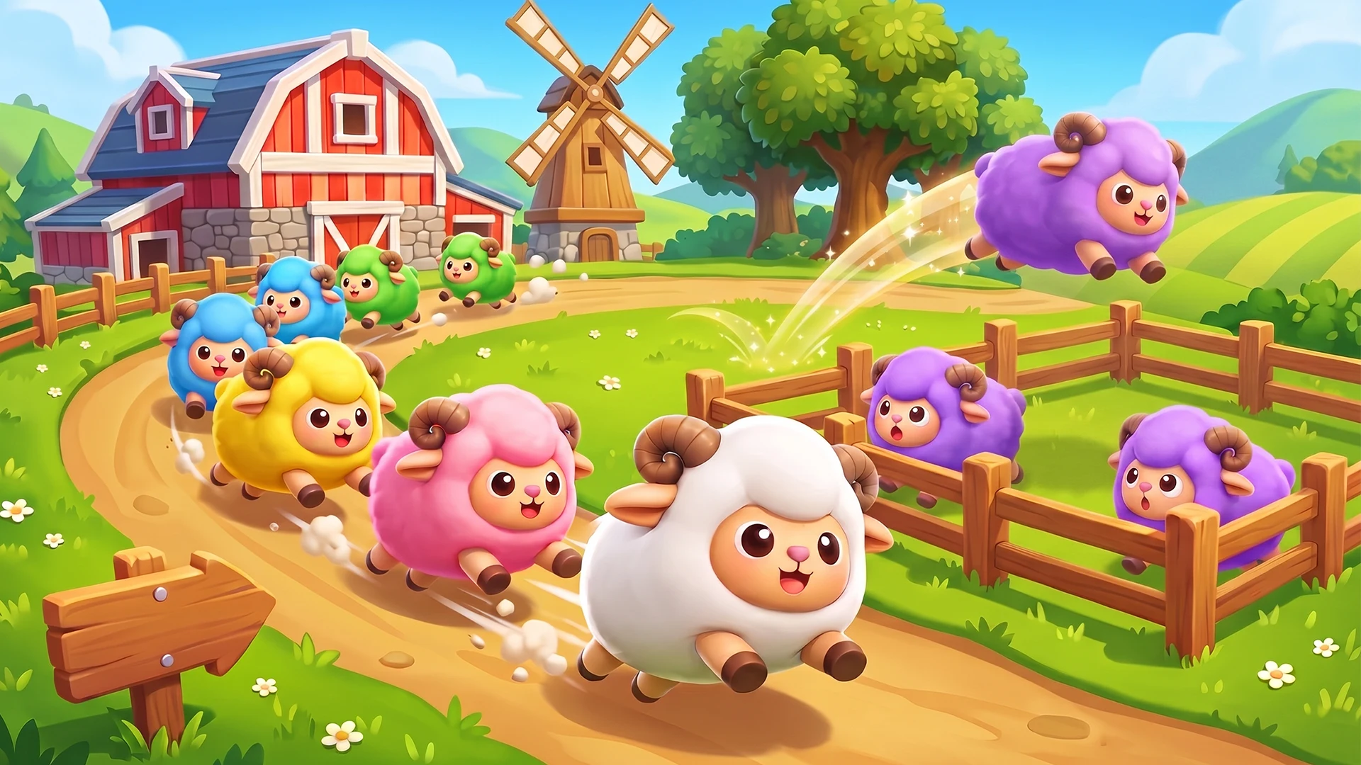 Sheep gogo: Color Sort Puzzle screenshot