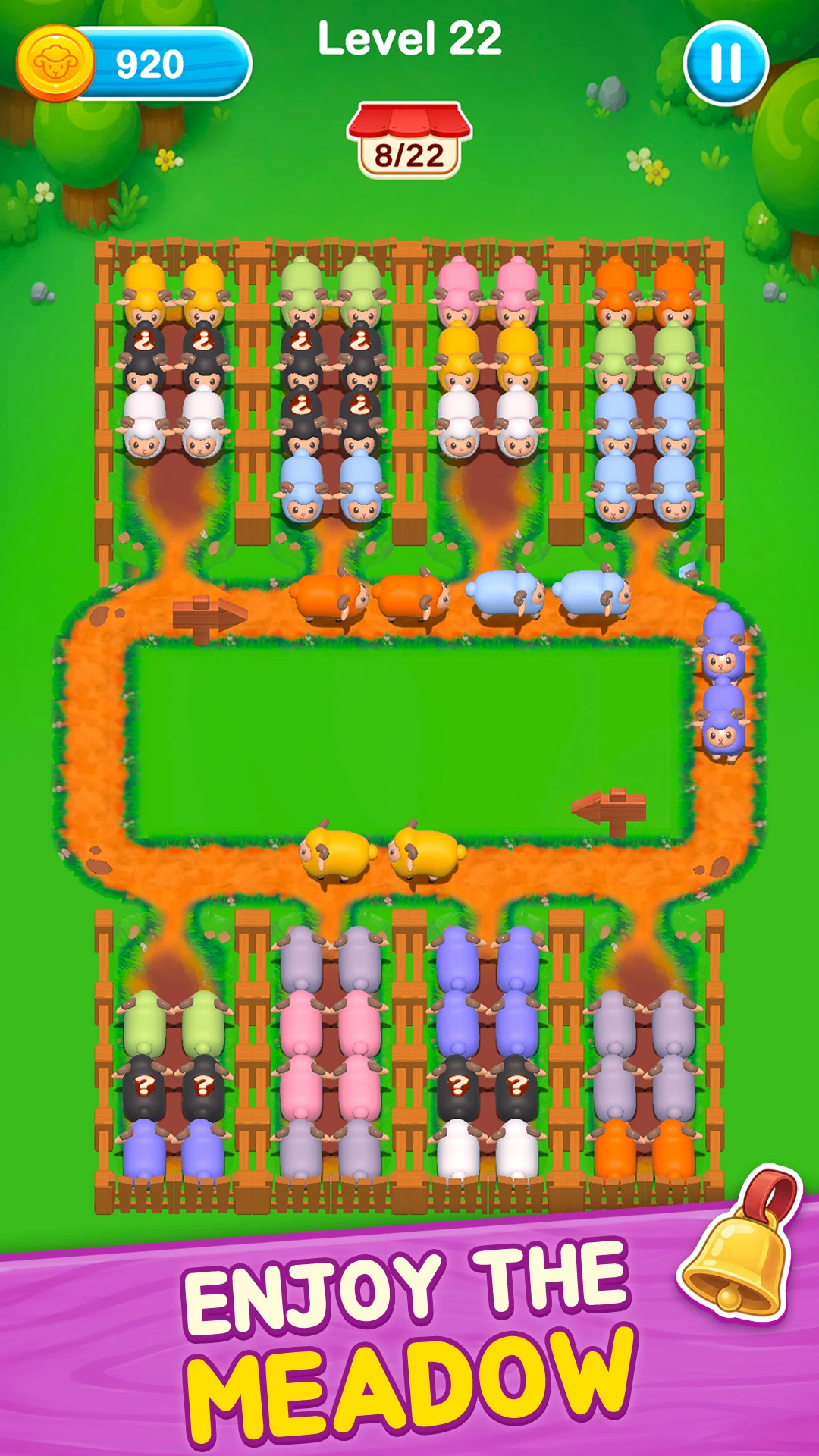 Sheep gogo: Color Sort Puzzle screenshot